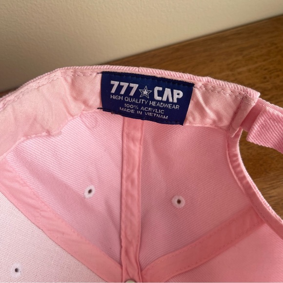 777 Cap Redneck Woman Rebel Flag Embroidered Pink Baseball Cap Hat - Picture 6 of 7
